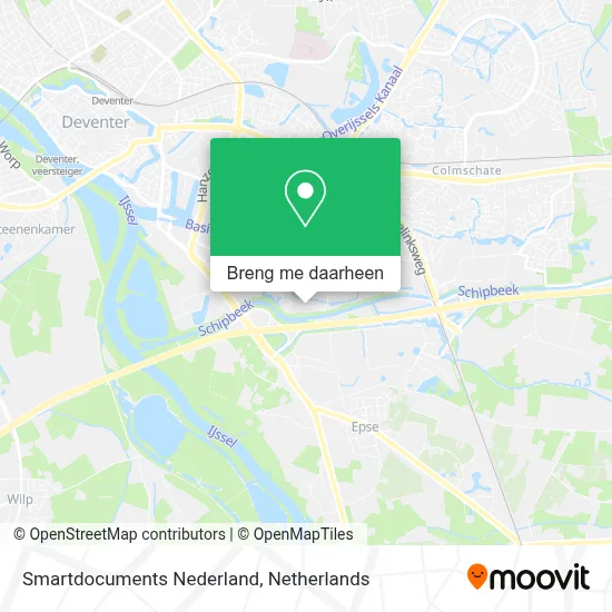 Smartdocuments Nederland kaart