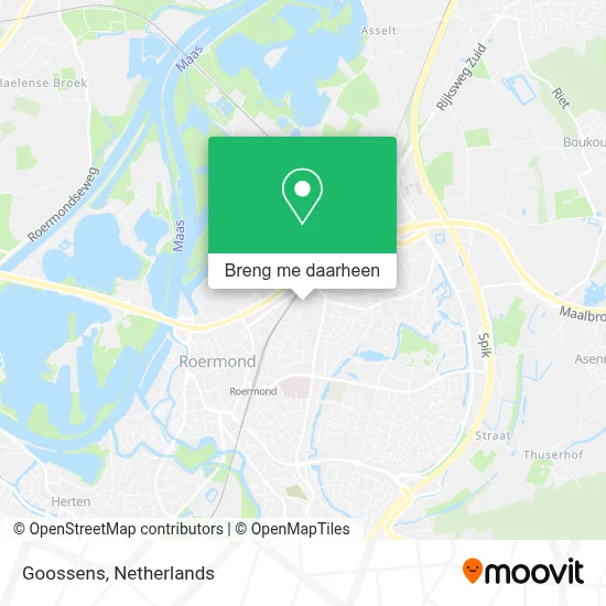 Goossens kaart