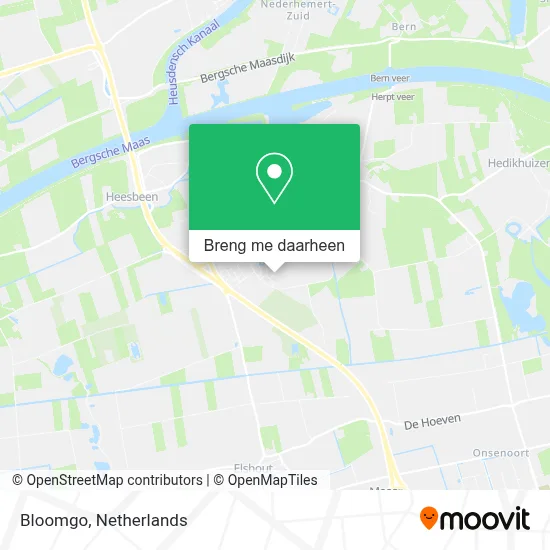 Bloomgo kaart