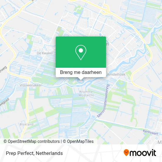 Prep Perfect kaart