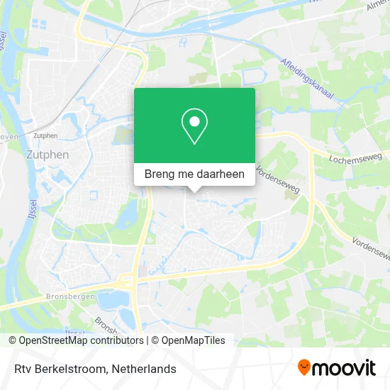 Rtv Berkelstroom kaart