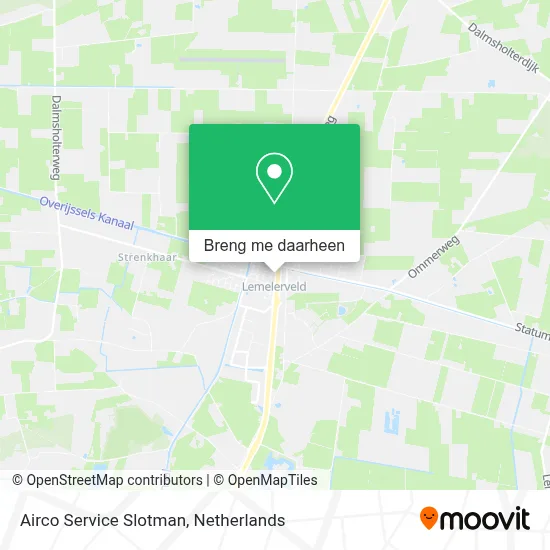 Airco Service Slotman kaart