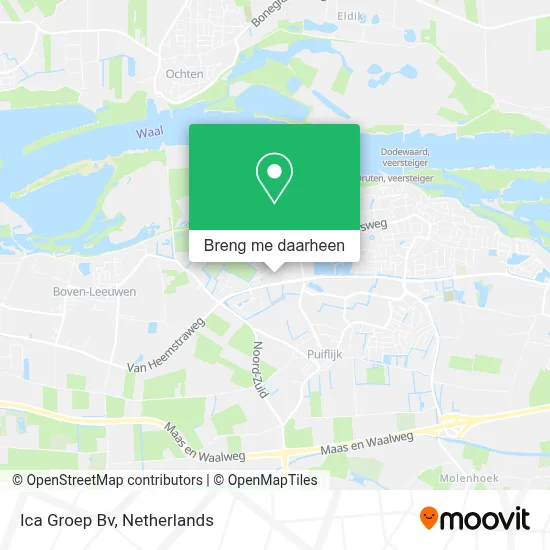 Ica Groep Bv kaart