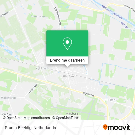 Studio Beeldig kaart