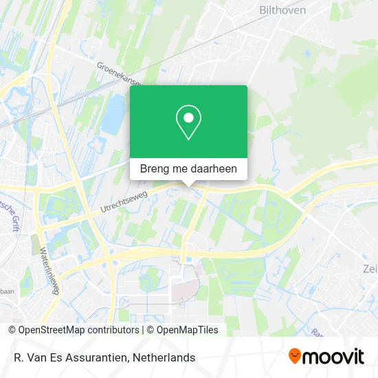 R. Van Es Assurantien kaart