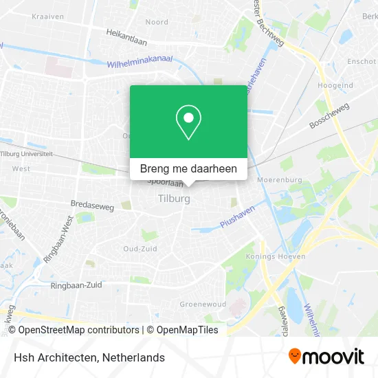Hsh Architecten kaart