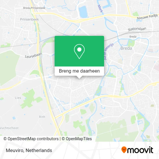 Meuviro kaart