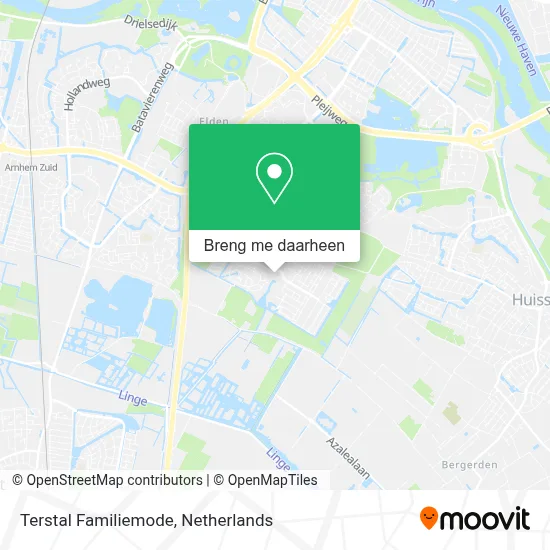 Terstal Familiemode kaart