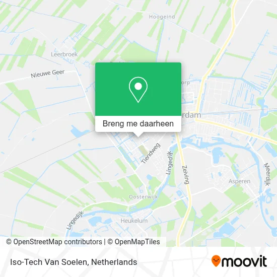 Iso-Tech Van Soelen kaart