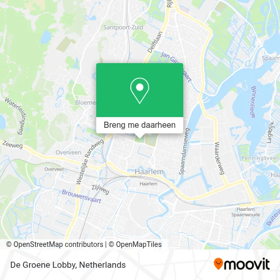 De Groene Lobby kaart