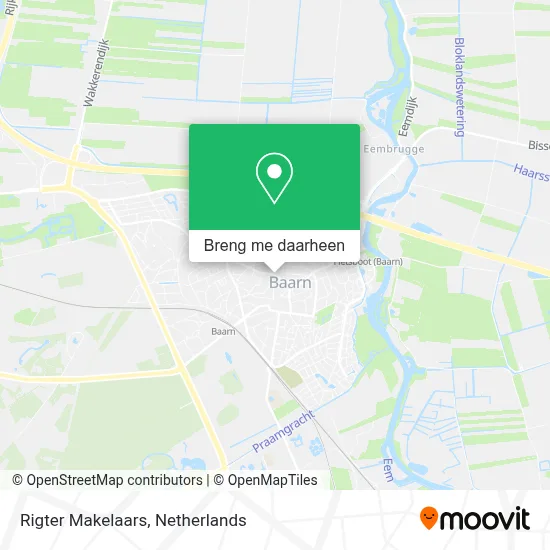 Rigter Makelaars kaart