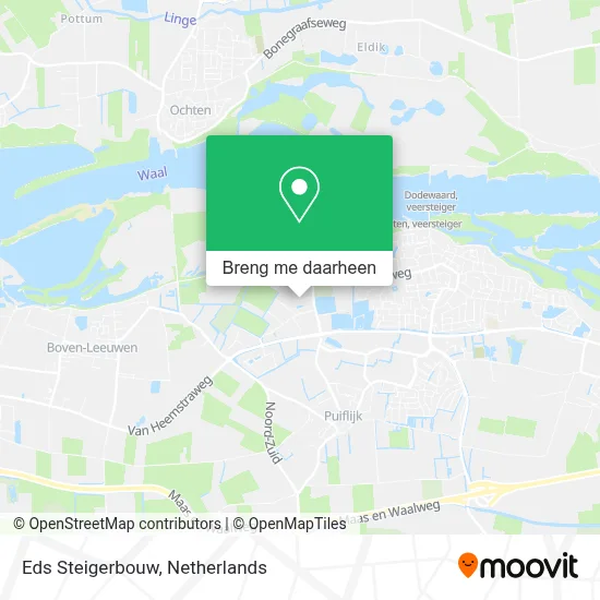 Eds Steigerbouw kaart