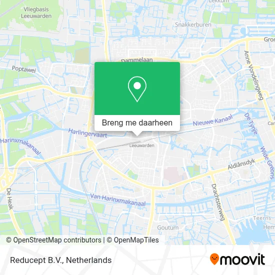 Reducept B.V. kaart