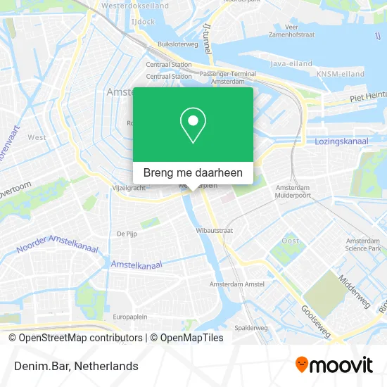 Denim.Bar kaart