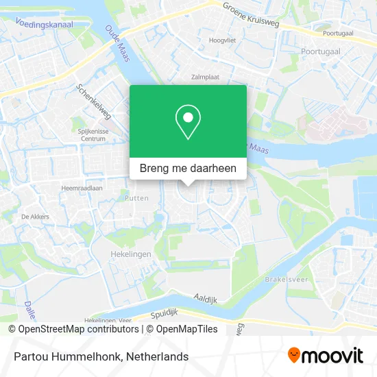 Partou Hummelhonk kaart