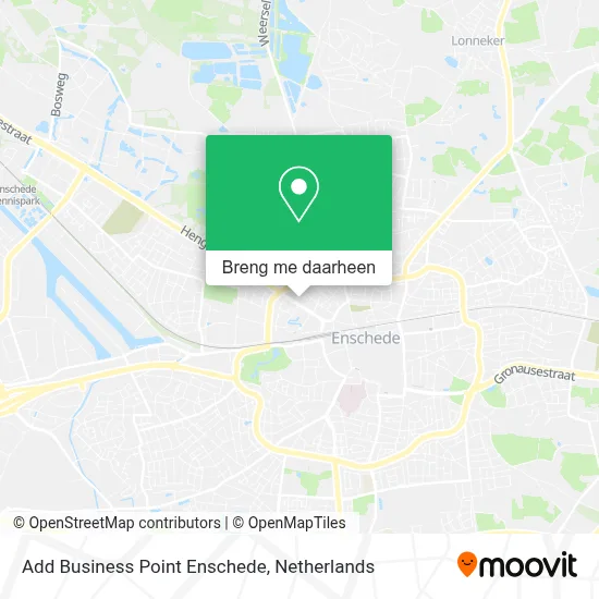Add Business Point Enschede kaart