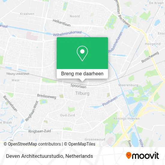 Deven Architectuurstudio kaart