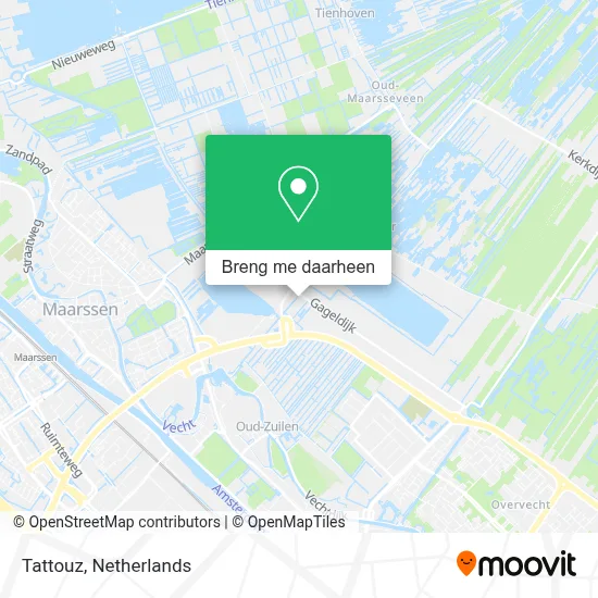 Tattouz kaart