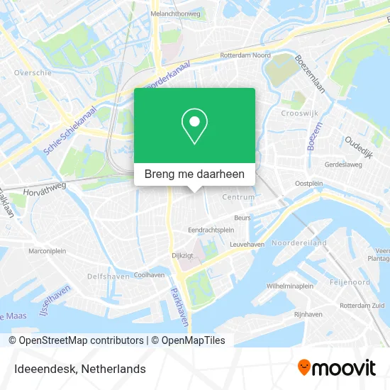 Ideeendesk kaart