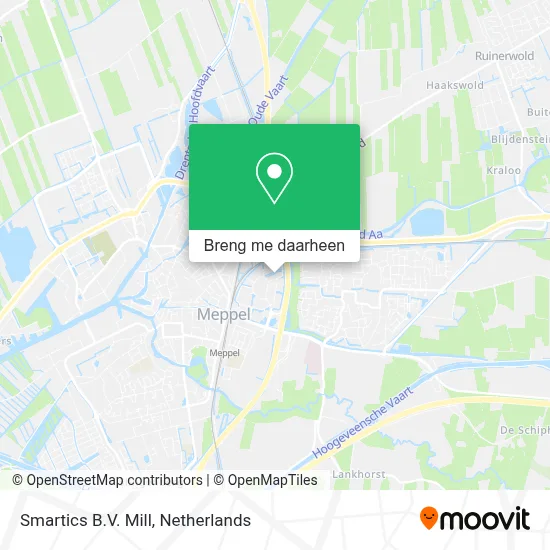 Smartics B.V. Mill kaart