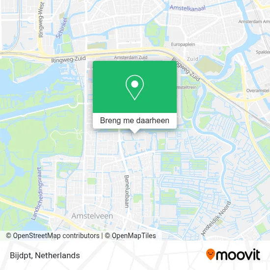 Bijdpt kaart