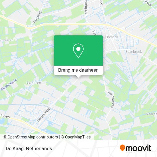 De Kaag kaart