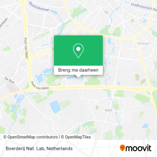 Boerderij Nat. Lab kaart