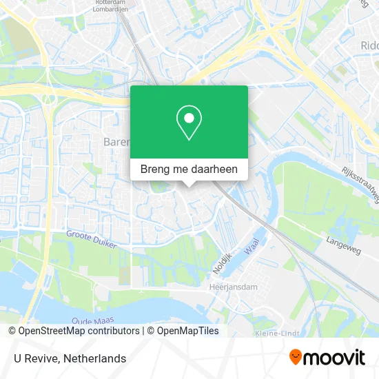 U Revive kaart