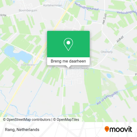 Rang kaart