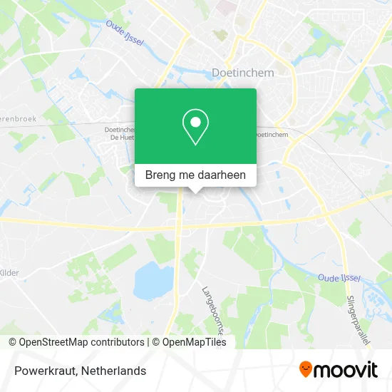 Powerkraut kaart