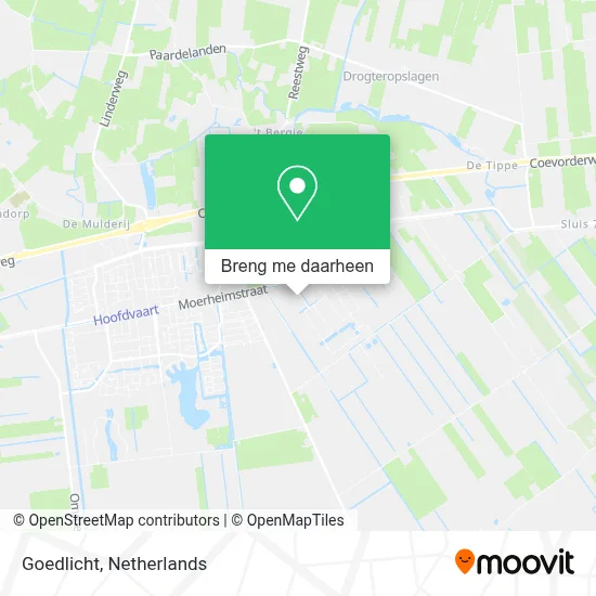 Goedlicht kaart