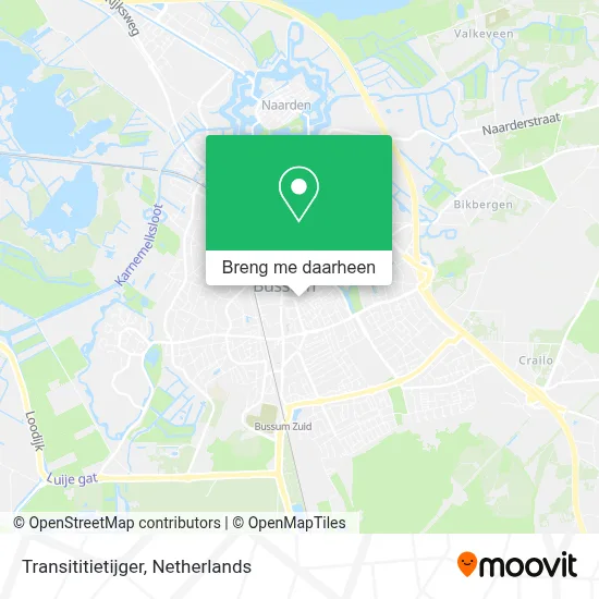 Transititietijger kaart