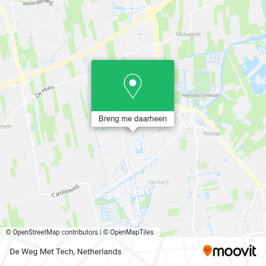 De Weg Met Tech kaart