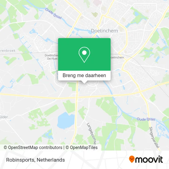 Robinsports kaart