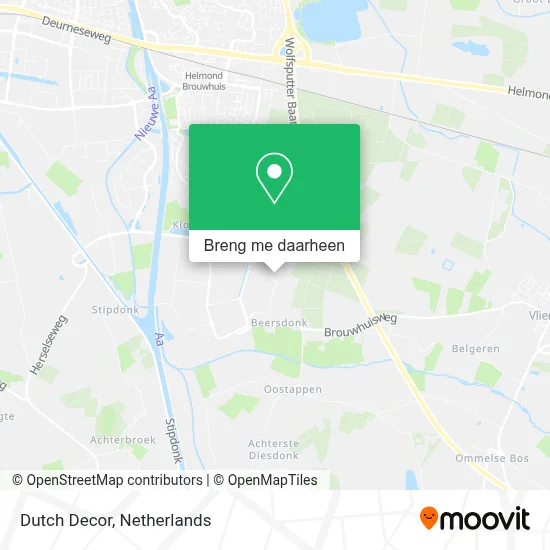 Dutch Decor kaart