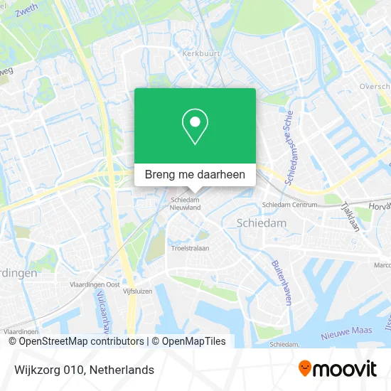 Wijkzorg 010 kaart