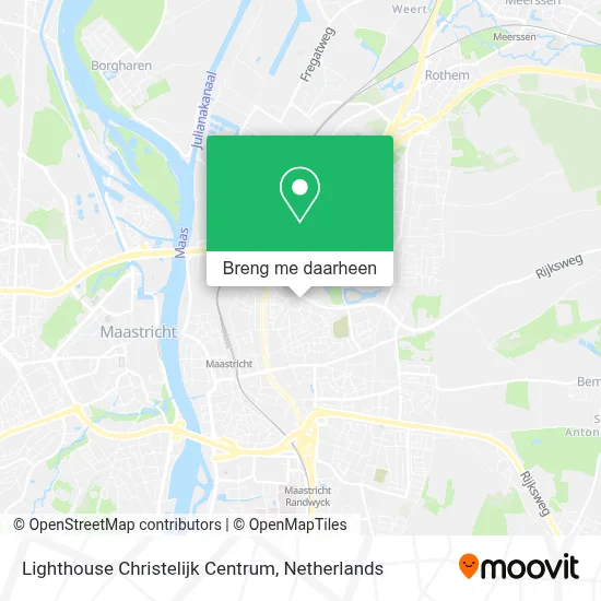 Lighthouse Christelijk Centrum kaart