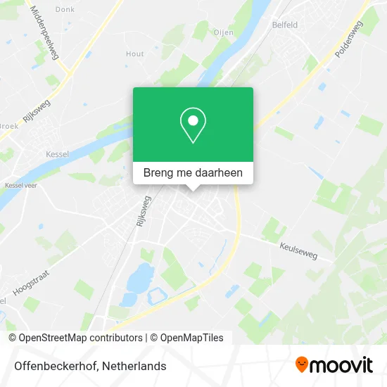 Offenbeckerhof kaart