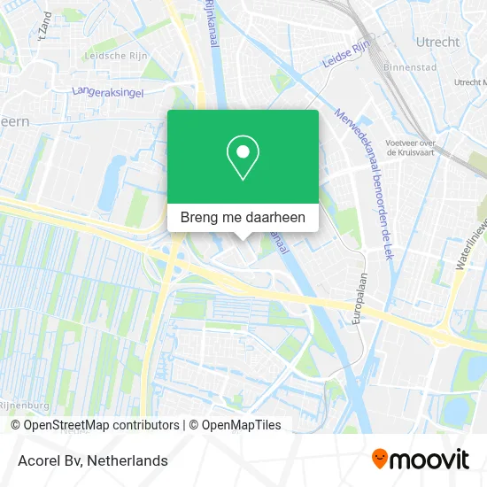 Acorel Bv kaart