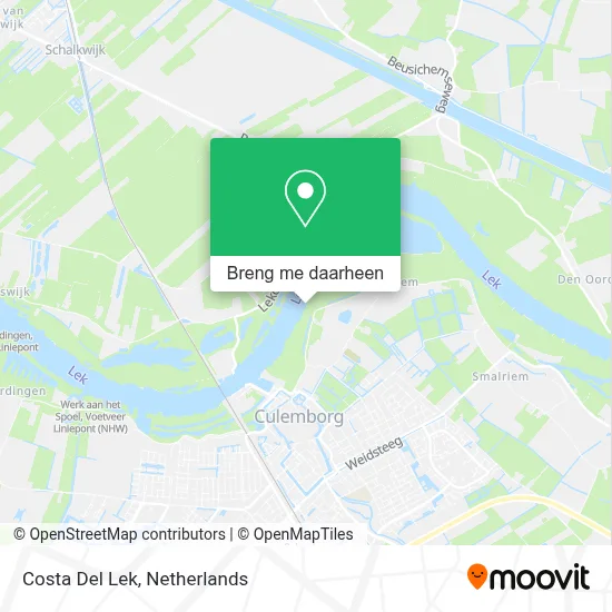 Costa Del Lek kaart
