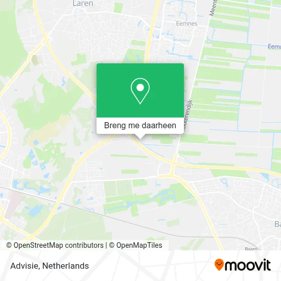 Advisie kaart