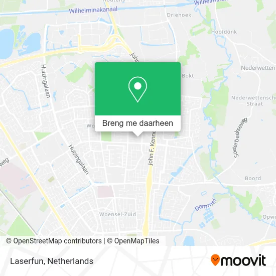 Laserfun kaart
