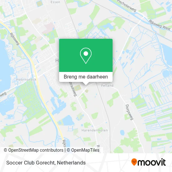 Soccer Club Gorecht kaart