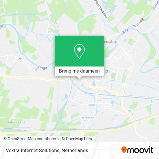 Vextra Internet Solutions kaart