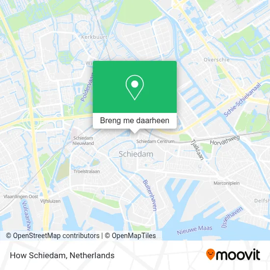 How Schiedam kaart
