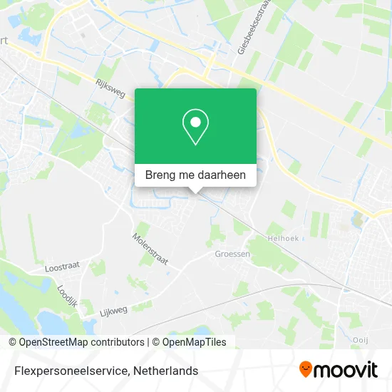 Flexpersoneelservice kaart