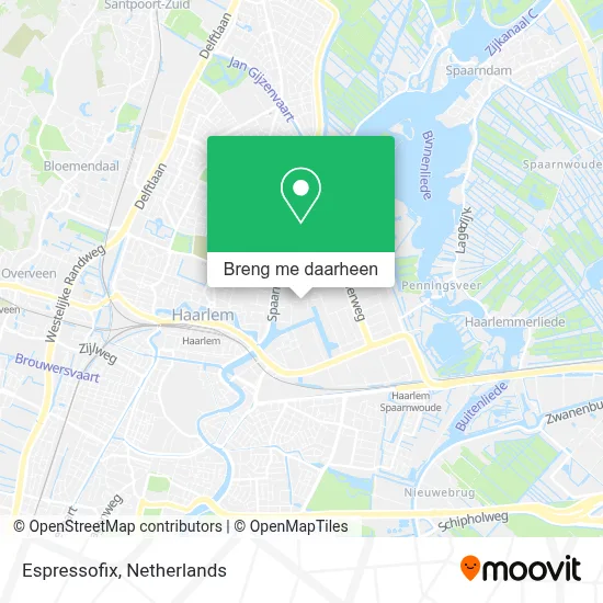 Espressofix kaart