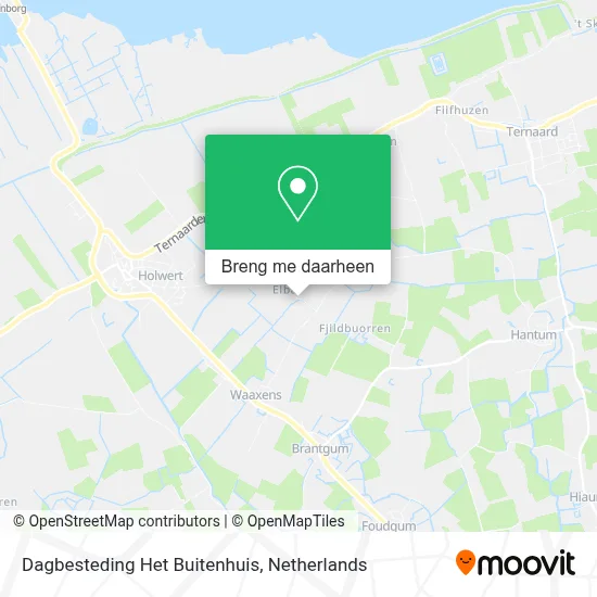 Dagbesteding Het Buitenhuis kaart