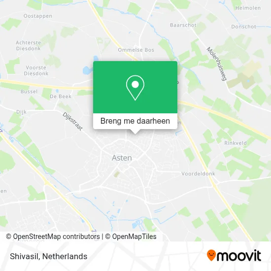 Shivasil kaart