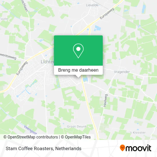 Stam Coffee Roasters kaart